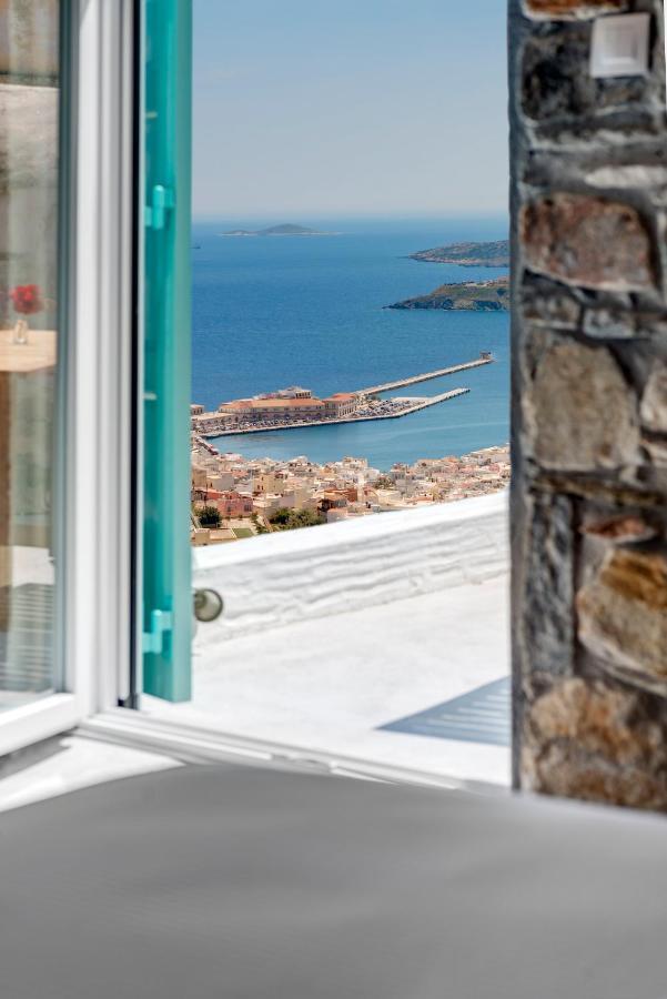 Wind Tales Hotel Ermoupoli Bagian luar foto